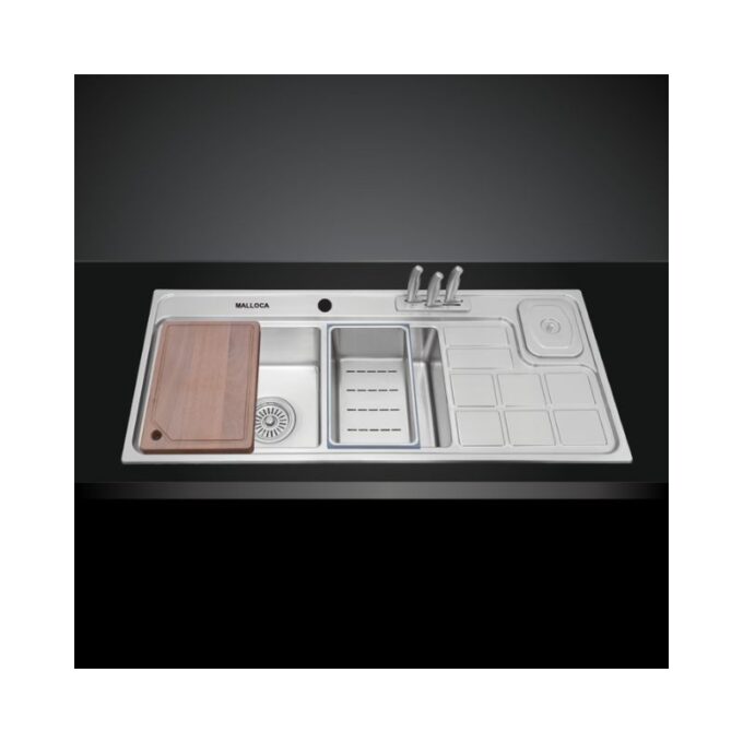 Chậu rửa bát bán thủ công Malloca MS 8817