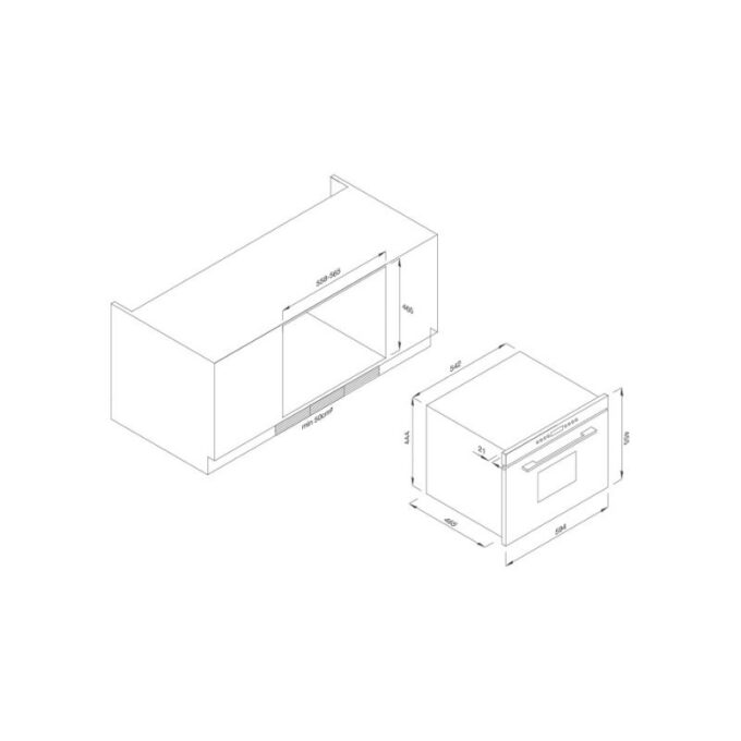 Thiết kế của Lò hấp Malloca MST35-IX03
