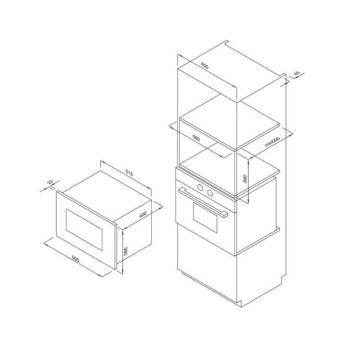 Thiết kế của Lò vi sóng Malloca MW-927BG NEW