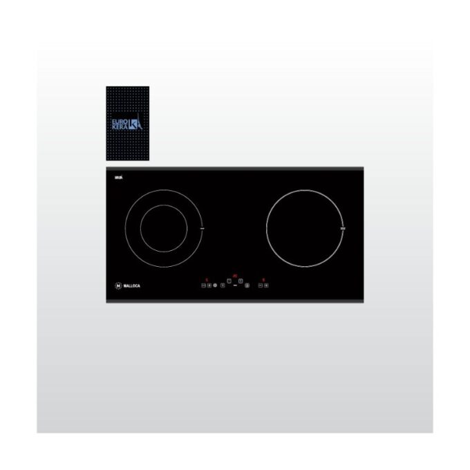 Bếp từ kết hợp hồng ngoại Malloca MH-02IR SB