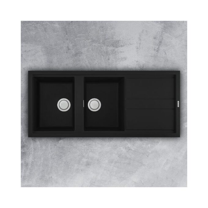 Chậu rửa bát Malloca NERO G-50040