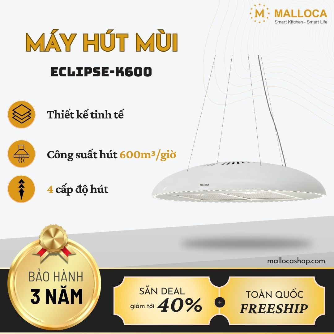 Máy hút mùi ECLIPSE-K600