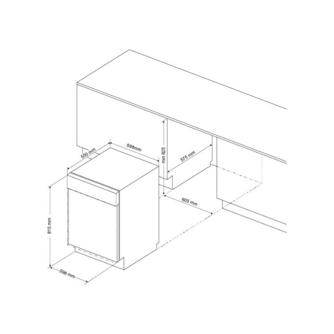 thông số kỹ thuật của Máy rửa bát Malloca WQP12-J7713FB