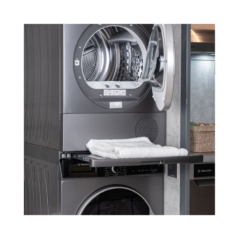 Ảnh bộ liên kết máy giặt máy sấy Malloca MTD-T1510HP/ MWM-T1510BL Ảnh bộ liên kết máy giặt máy sấy Malloca MTD-T1510HP/ MWM-T1510BL