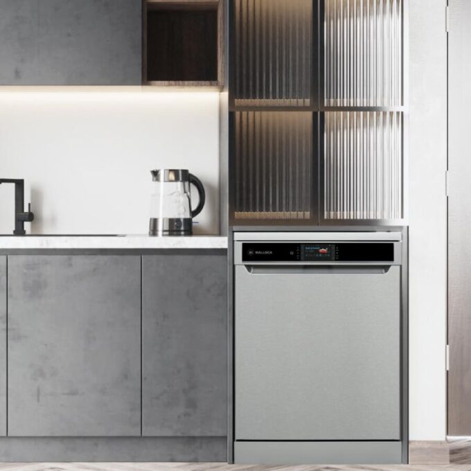 Không gian lắp đặt máy rửa bát Malloca MDW14-S10TFT